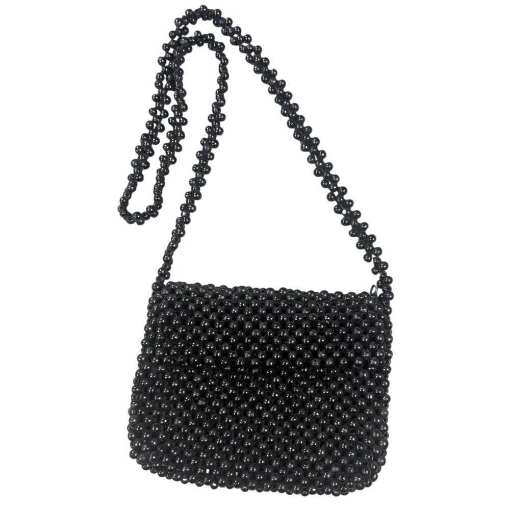 Vintage Style Hand Beaded Bag Statement‎ Purse Woven Island Boho Retro Indie Y2K